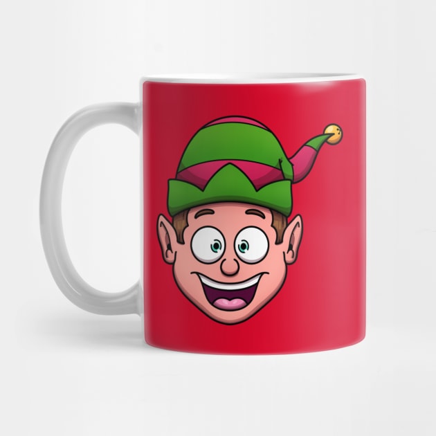 Cute Christmas Elf Face by TheMaskedTooner